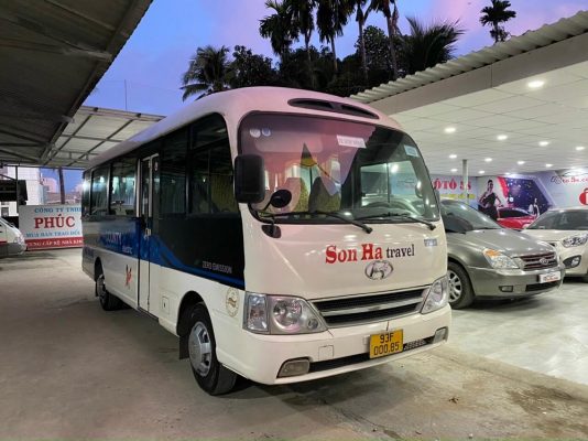 Thu mua xe 16 chỗ, 29 chỗ, 45 chỗ tại phú quốc giá cao
