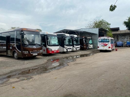 Thu mua xe ô tô 45 chỗ cũ giá cao toàn quốc